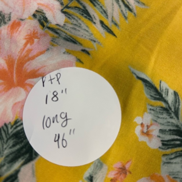 O'Neill Yellow Floral Kids Dress - Picture 7 of 7